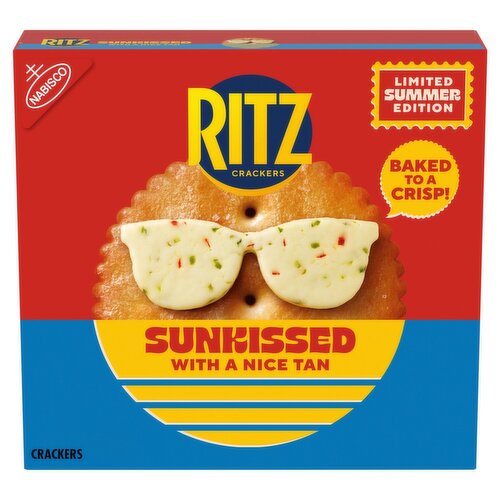 Nabisco Ritz Sunkissed with a Nice Tan Crackers Limited Summer Edition, 13.7 oz
