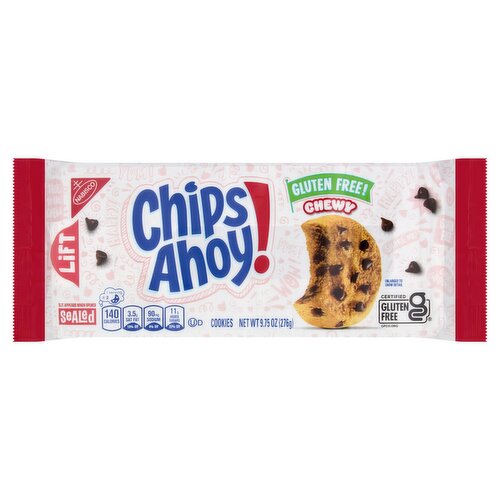 Nabisco Chips Ahoy! Gluten Free! Chewy Cookies, 9.75 oz