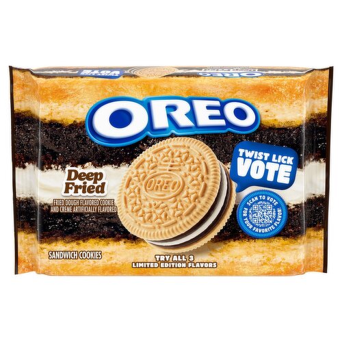 OREO Deep Fried Sandwich Cookies, Limited Edition, 11.46 oz