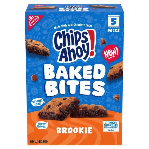 Nabisco Chips Ahoy! Baked Bites Bite-Size Brookie, 1.4 oz, 5 count