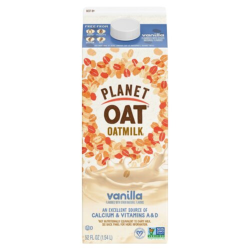 Planet Oat Vanilla Oatmilk, 52 fl oz