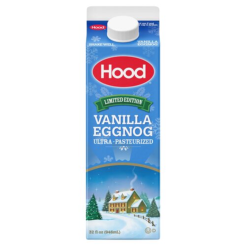 Hood Vanilla Eggnog Limited Edition, 32 fl oz