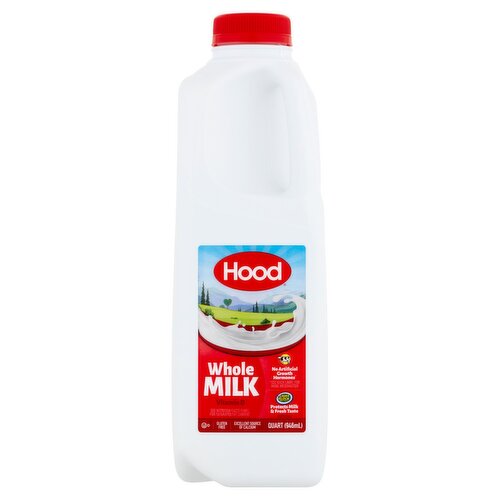 Hood Whole Milk, 1 quart