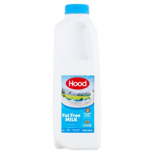 Hood Fat Free Milk, 1 quart