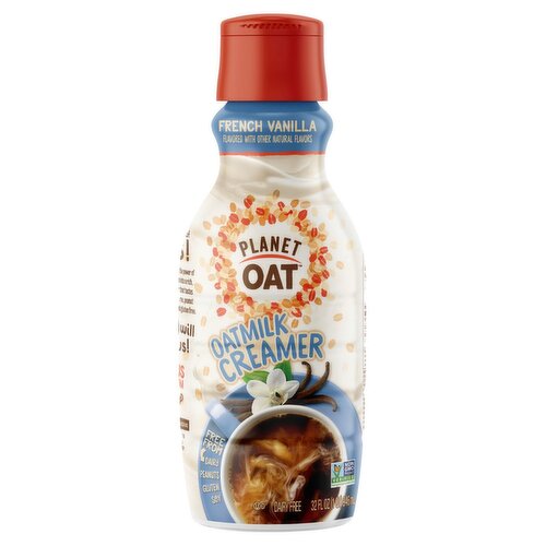 Planet Oat French Vanilla Oatmilk Creamer, 32 fl oz