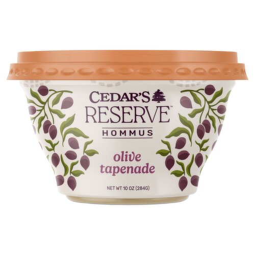Cedar's Reserve Olive Tapenade Hommus, 10 oz