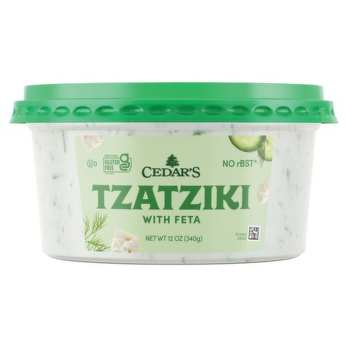 Cedar's Tzatziki with Feta, 12 oz