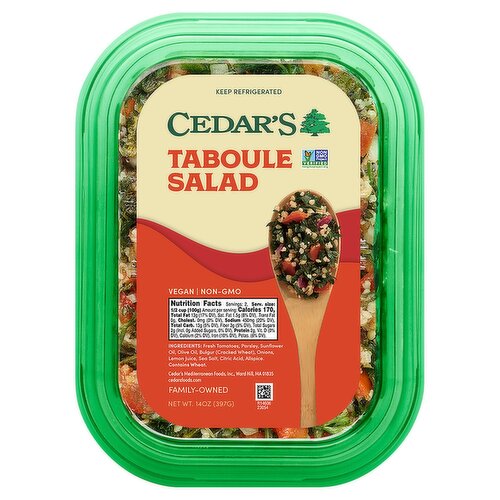 Cedar's Taboule Salad, 14 oz