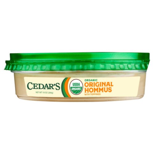 Cedar's Original Organic Hommus, 10 oz