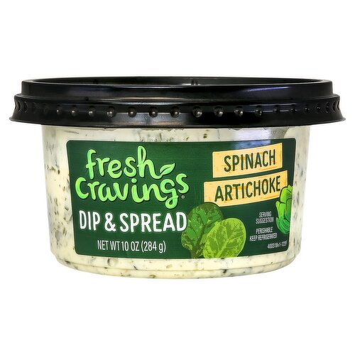 Fresh Cravings Spinach Artichoke Dip & Spread, 10 oz