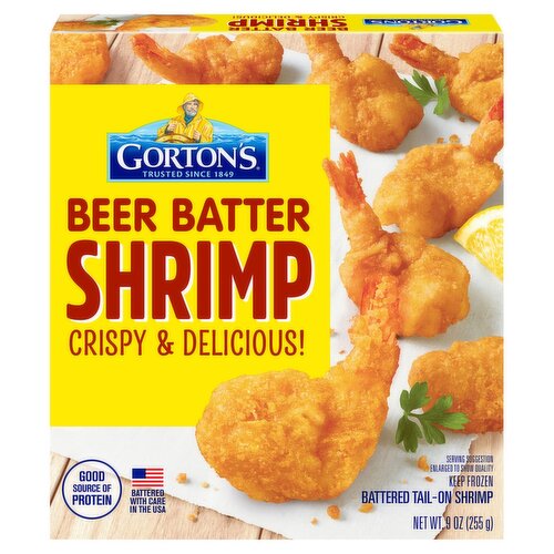 Gorton's Beer Batter Shrimp, 9 oz