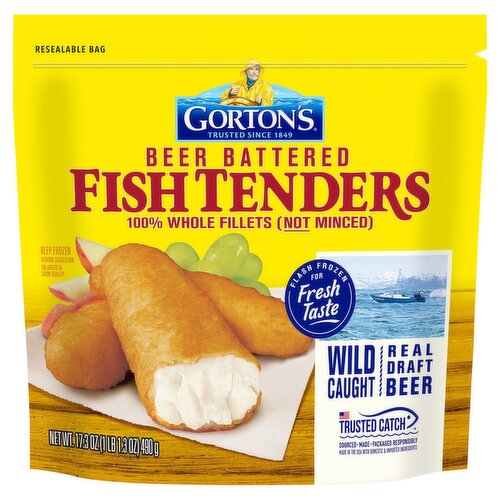 Gorton's Beer Battered Fish Tenders, 17.3 oz