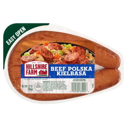 Hillshire Farm Beef Polska Kielbasa, 12 oz