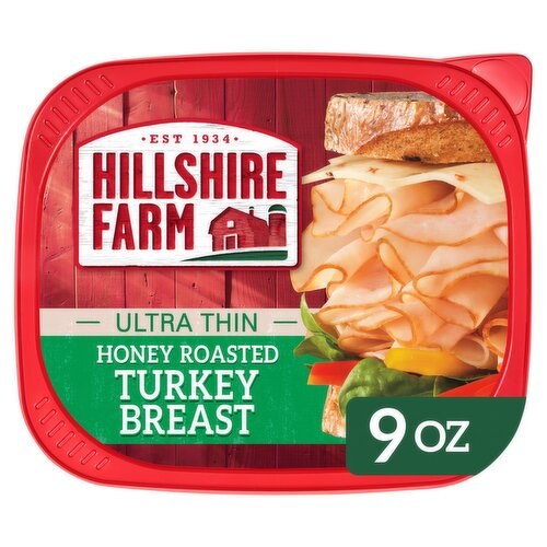 Hillshire Farm Ultra Thin Honey Roasted Turkey Breast, 9 oz