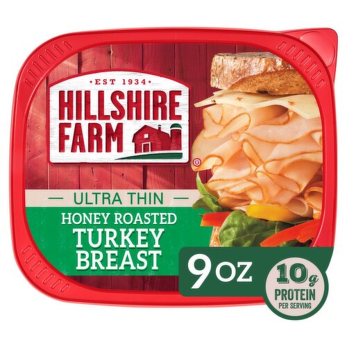 Hillshire Farm Ultra Thin Honey Roasted Turkey Breast, 9 oz