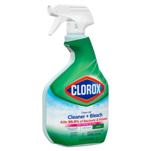 Clorox Clean-Up Multi-Purpose Original Cleaner + Bleach, 32 fl oz