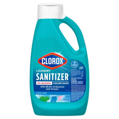 Clorox Clean Linen Laundry Sanitizer, 42 fl oz