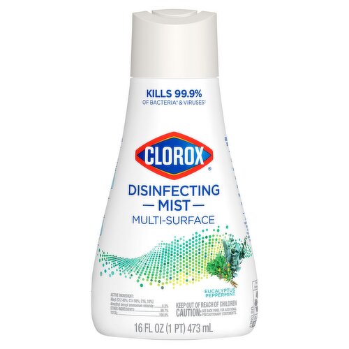 Clorox Eucalyptus Peppermint Multi-Surface Disinfecting Mist, 16 fl oz