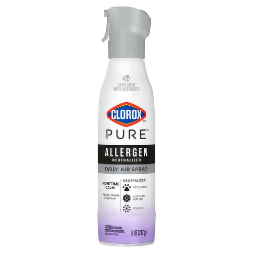 Clorox Pure Allergen Neutralizer Nighttime Calm Daily Air Spray, 8 oz