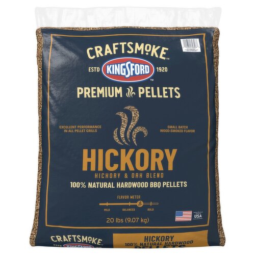 Kingsford Hickory Premium Pellets, 20 lbs
