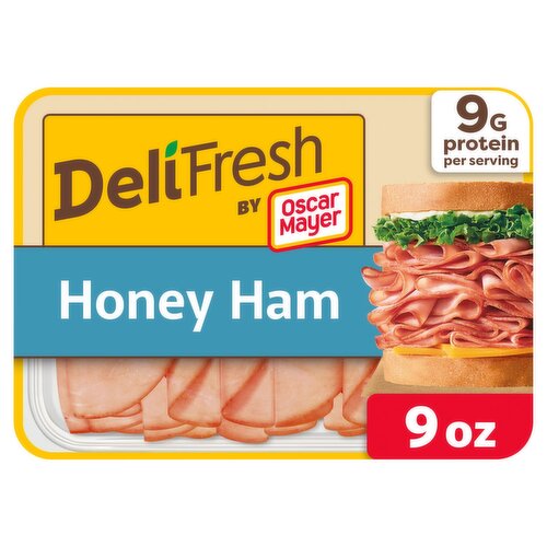Oscar Mayer Deli Fresh Honey Uncured Ham, 9 oz