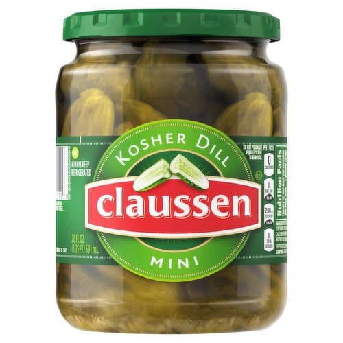 Claussen Mini Kosher Dill, 20 fl oz