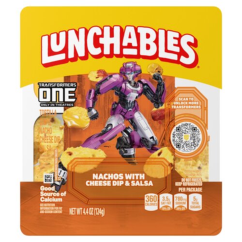 Lunchables Nachos with Cheese Dip and Salsa, 4.4 oz