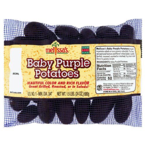 Melissa's Baby Purple Potatoes, 24 oz