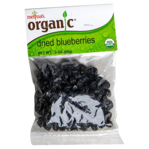 Melissa's Organic Dried Blueberries, 3 oz