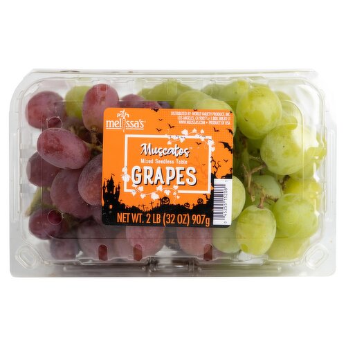 Melissa's Muscatos Mixed Seedless Table Grapes, 2 lb