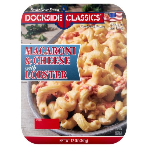 Dockside Classics Macaroni & Cheese with Lobster, 12 oz