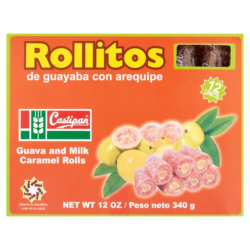 Castipan Guava and Milk Caramel Rolls, 12 count, 12 oz