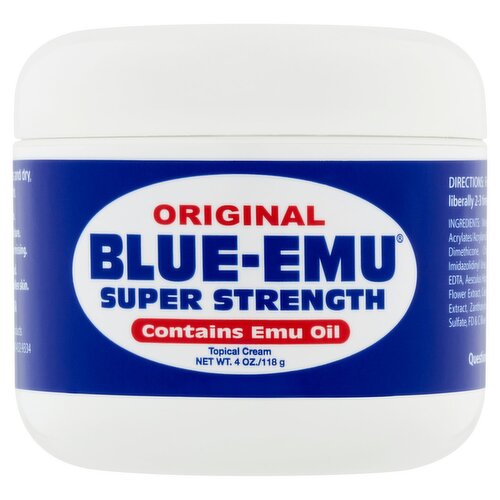 Blue-Emu Original Super Strength Topical Cream, 4 oz