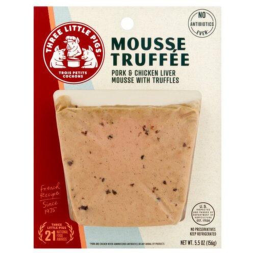 Three Little Pigs Mousse Truffée, 5.5 oz