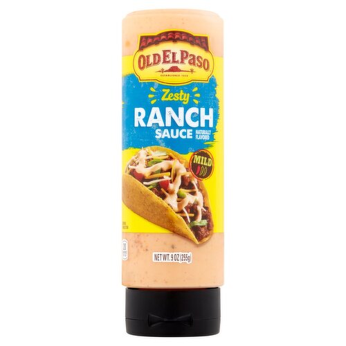 Old El Paso Zesty Ranch Sauce, 9 oz