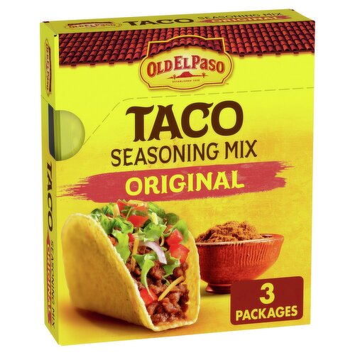 Old El Paso Original Taco Seasoning Mix, 1 oz, 3 count