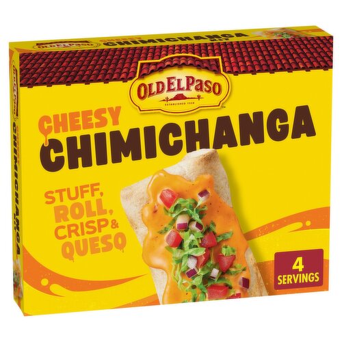 Old El Paso Cheesy Chimichanga Kit, 8.28 oz