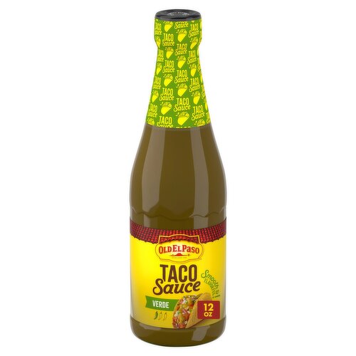 Old El Paso Verde Taco Sauce, 12 oz