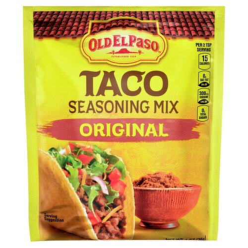 Old El Paso Original Taco Seasoning Mix, 1 oz