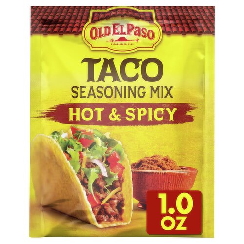 Old El Paso Hot & Spicy Taco Seasoning Mix, 1 oz