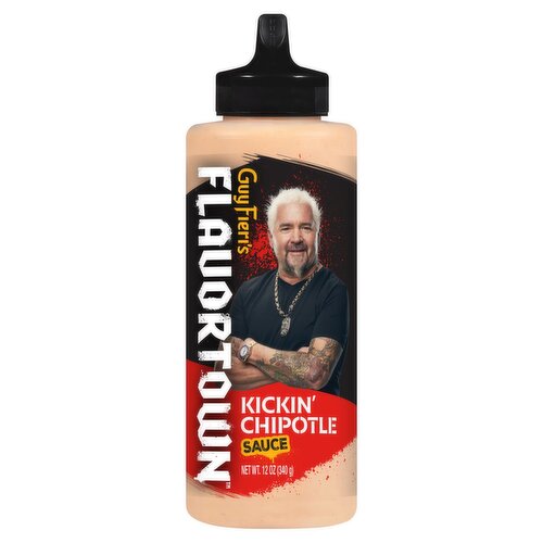 Guy Fieri Flavortown Kickin' Chipotle Sauce, 12 oz