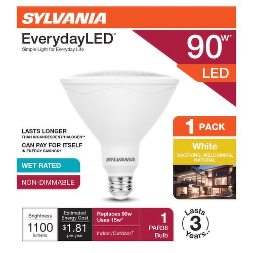 Sylvania EverydayLED LED 90W White PAR38 Bulb