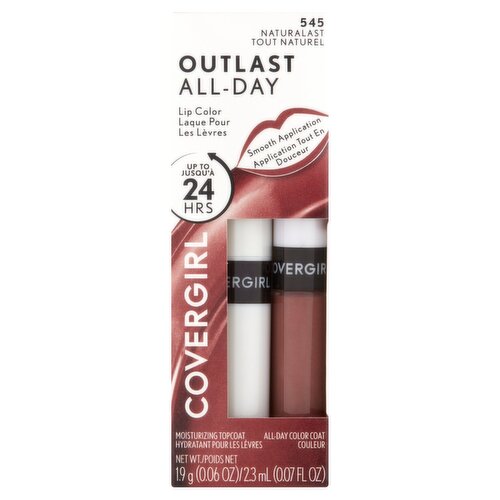 Covergirl Outlast All-Day 545 Naturalast Lip Color, 0.07 fl oz