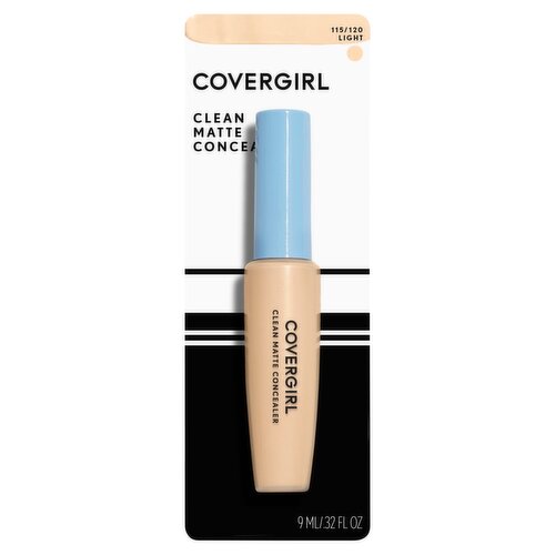 Covergirl 115/120 Light Clean Matte Concealer, .32 fl oz