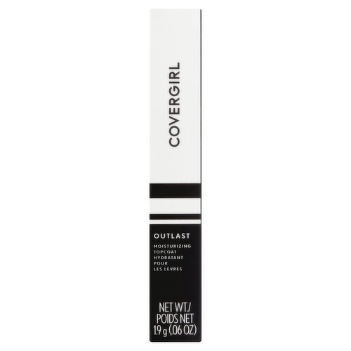 Covergirl Outlast Clear Moisturizing Topcoat, .06 oz