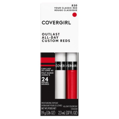 Covergirl Outlast All-Day Custom Reds 830 Your Classic Red