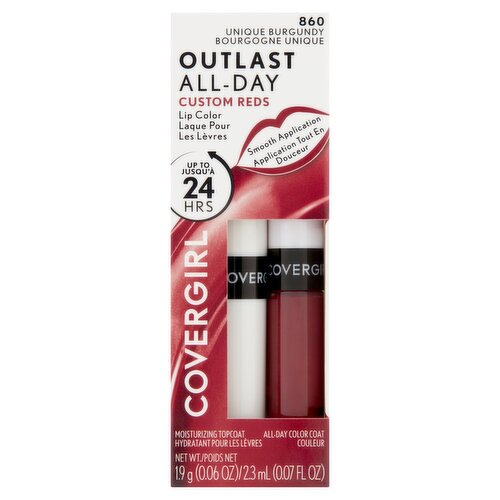 Covergirl Outlast All-Day 860 Unique Burgundy Lip Color