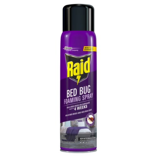 Raid Bed Bug Foaming Spray, 16.5 oz