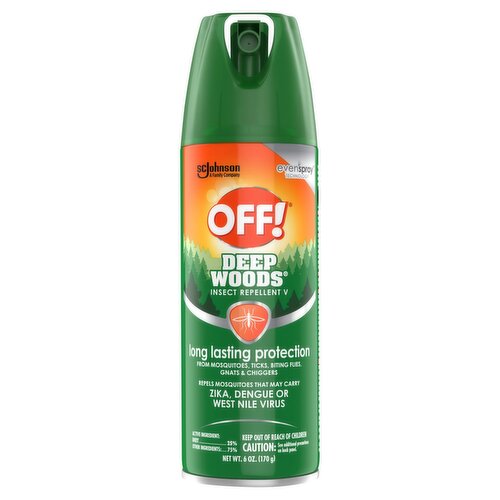 OFF! Deep Woods Insect Repellent V, 6 oz