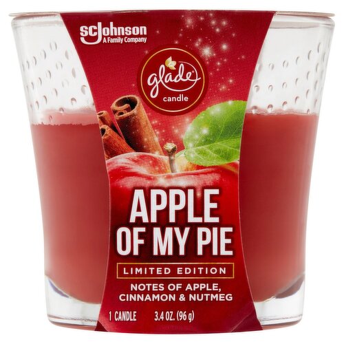 Glade Apple of My Pie Candle Limited Edition, 3.4 oz